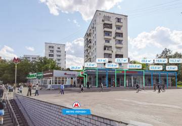 Торговое помещение рядом с парком Горького, 22 м², ВАО, 825000 руб./мес.